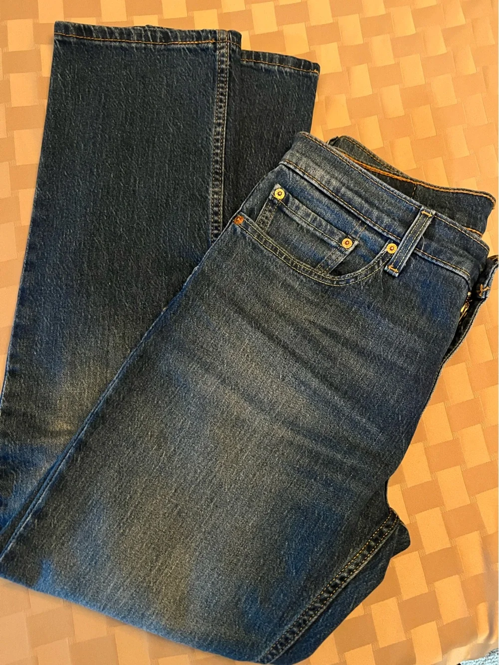 Men’s Levi’s 511 Dark Blue Denim Jeans 32 x 30